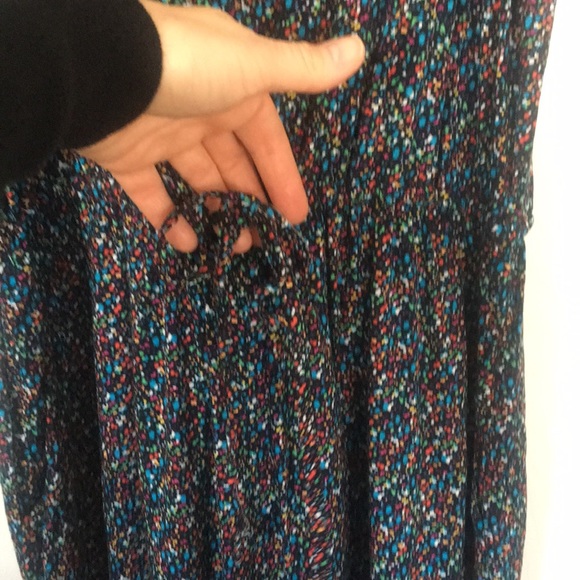 Multicolor sleeveless jumpsuit - Picture 3 of 6